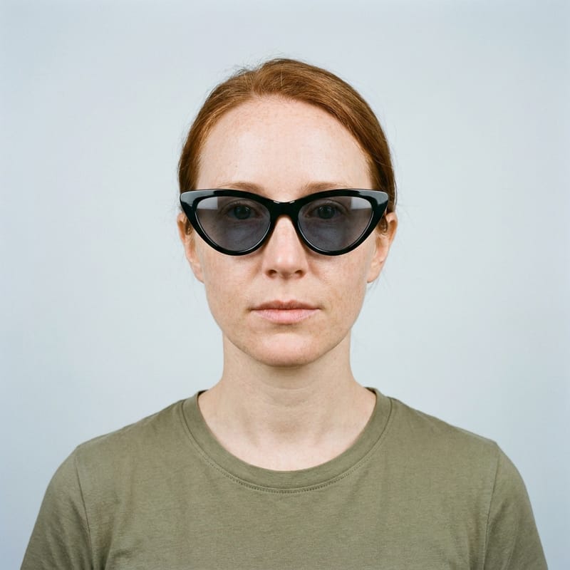 Cat-eye sunglasses